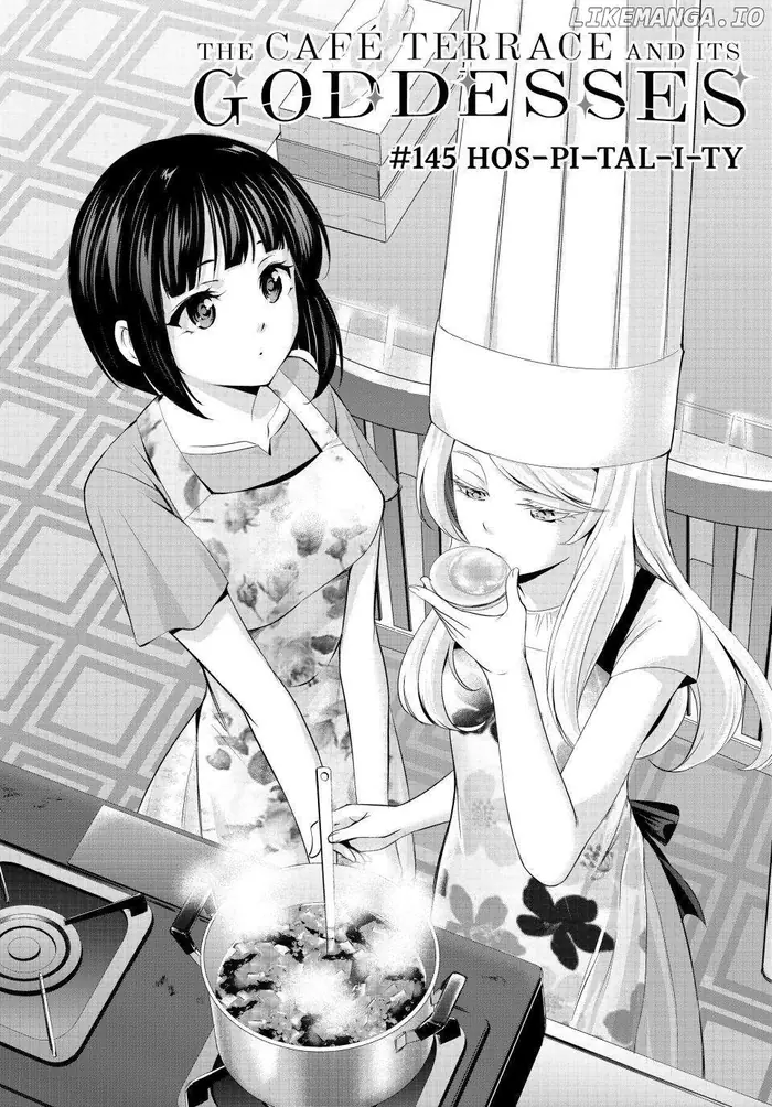 Megami no Cafe Terrace Chapter 145 image 02_optimized